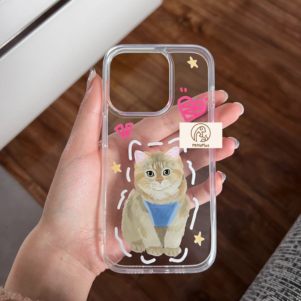 いつでも一緒♪世界に一つのスマホケース♪写真から作るオリジナル携帯ケース　ハート（赤）